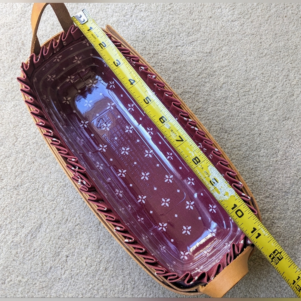 Vintage Handwoven Longaberger Basket - Picture 7 of 9